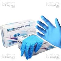 Gambar SafeGlove Nitrile Gloves PF Powder Free Cobalt Ocean 100 Sarung Tangan - Black, Small, Plastik dari The Kingdom Shop Kota Administrasi Jakarta Utara 5 Tokopedia