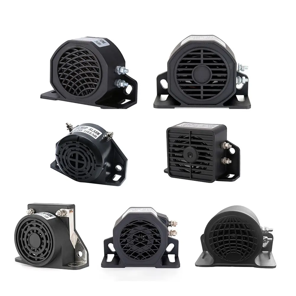 107dB Backup Car Speaker: Enhance Safety with Easy Installation & Versatile Use!