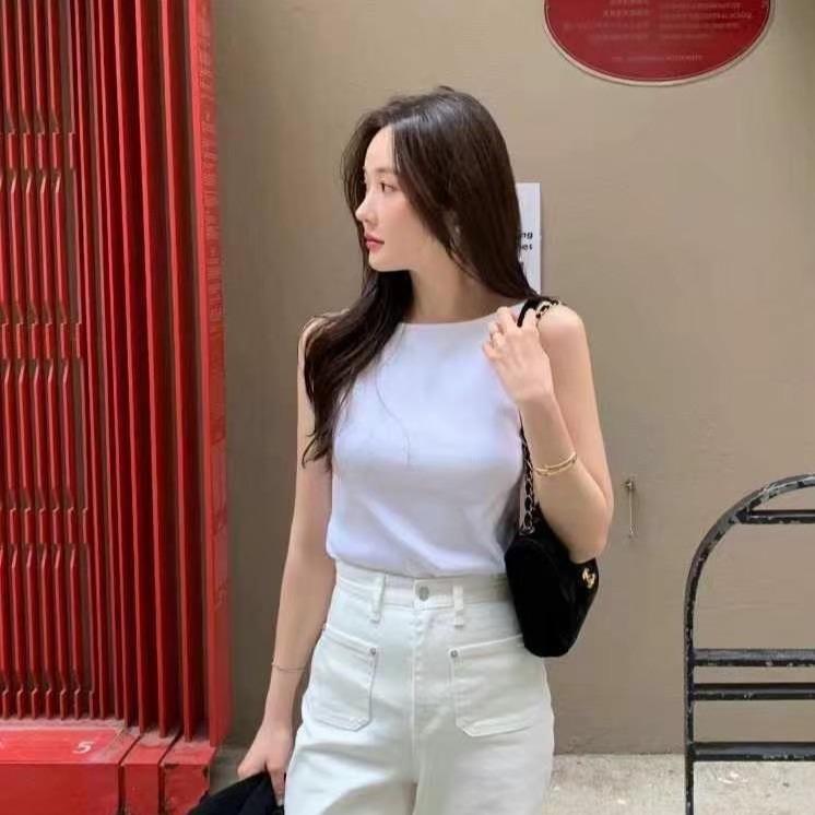 JARINYA เสื้อwg.we กล้ามสีพื้น ผ้านุ่มใส่สบาย