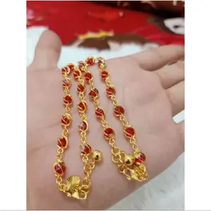 gelang tangan  motif kristal merah gelang wanita dewasa