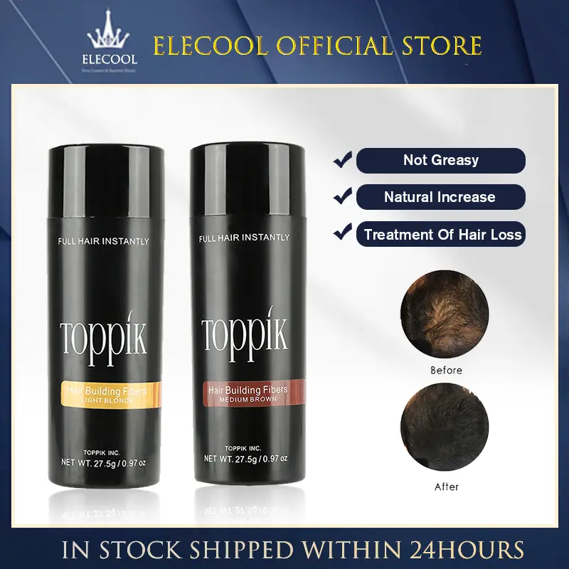 Hair Enhancement Powder Hair Fiber Powder 27.5g For Hair, Beard, Hair Loss, Concealer, Thinning, Hair Care, Growth