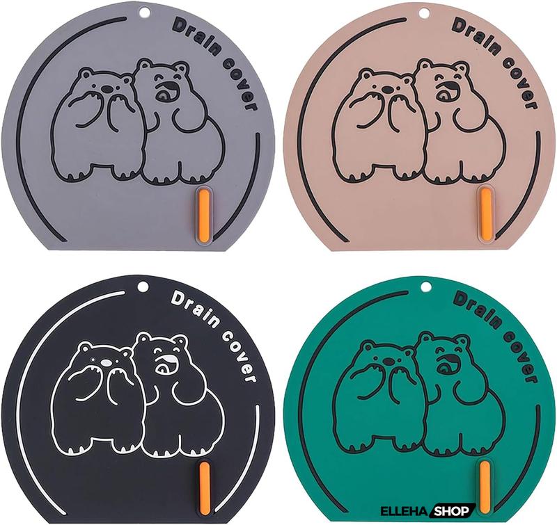 [ MUA 1 TẶNG 1] Miếng đậy nắp cống lỗ thoát nước sàn nhà tắm silicon 15.5x14cm ngăn mùi hôi chống côn trùng