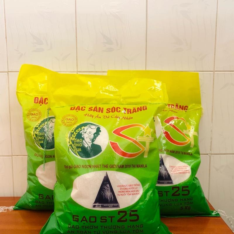 GẠO ST25 - ĐẶC SẢN SÓC TRĂNG (TÚI 10KG) 4