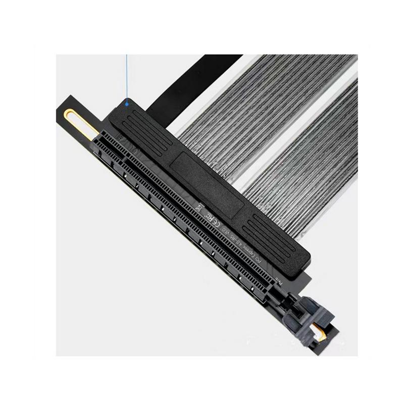 Overseas shipping,25cm PC Graphics Cards PCI Express Connector Cable PCI-E 4.0 16X Flexible Extension Cable / Vertical GPU Mount 3