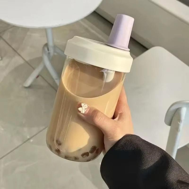 Product Introduction of inminox Drinkware Plastic Straw Cup Large Capacity Transparent Water Bottle Plastic Kettle Juice Milk 15