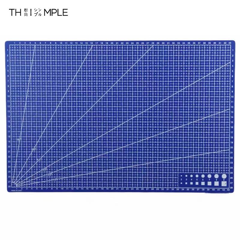 Cutting Mat A3 A4 A5 PVC - Alas Potong Prakarya - Papan Ukuran Menjahit - Cutting Pad Board/DIY Tool Cutting Board-THIMPLE 5