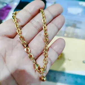GELANG TITANIUM KACA CANTIK WARNA AWET ANTI HITAM Dewasa Anak