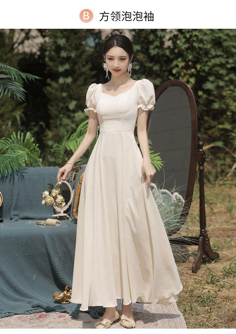 Product Introduction of Elegant Champagne Bridesmaid Dresses for 2025 Unique and Stylish Sisterhood Dresses for Spring Autumn Summer 11