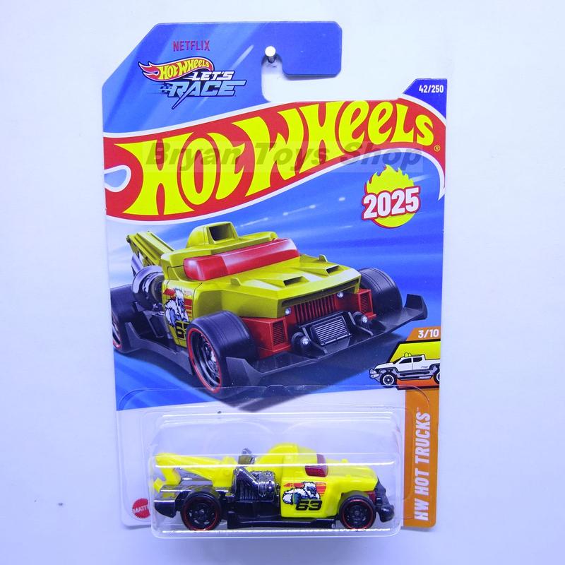 Hot Wheels Haulerback Kuning - Mobil Derek 0