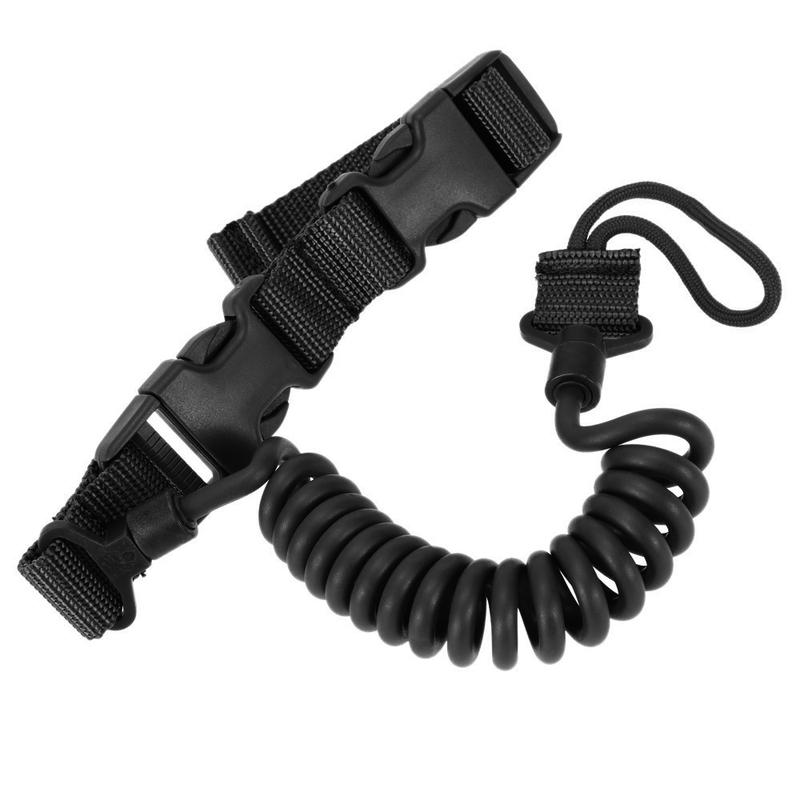 Product Introduction of Tactical Camping Spring Rope Sling Adjustable Hunting Strap Outdoor Climbing Safety Anti-lost Sling Strap Hunting Accessories 6