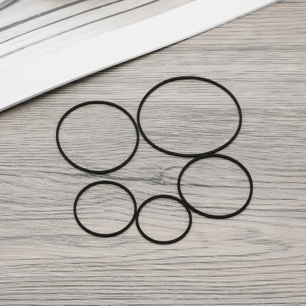 100/200Pcs 25-70mm Turntable Belt for Project Different Specifications Turntable Belt Replacement for Cassette Player