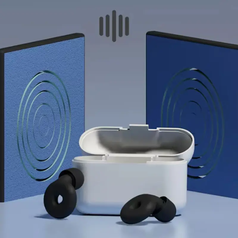 MERALL Penutup Telinga Earplug 3 Layer Noise Reduction Waterproof - M3 0