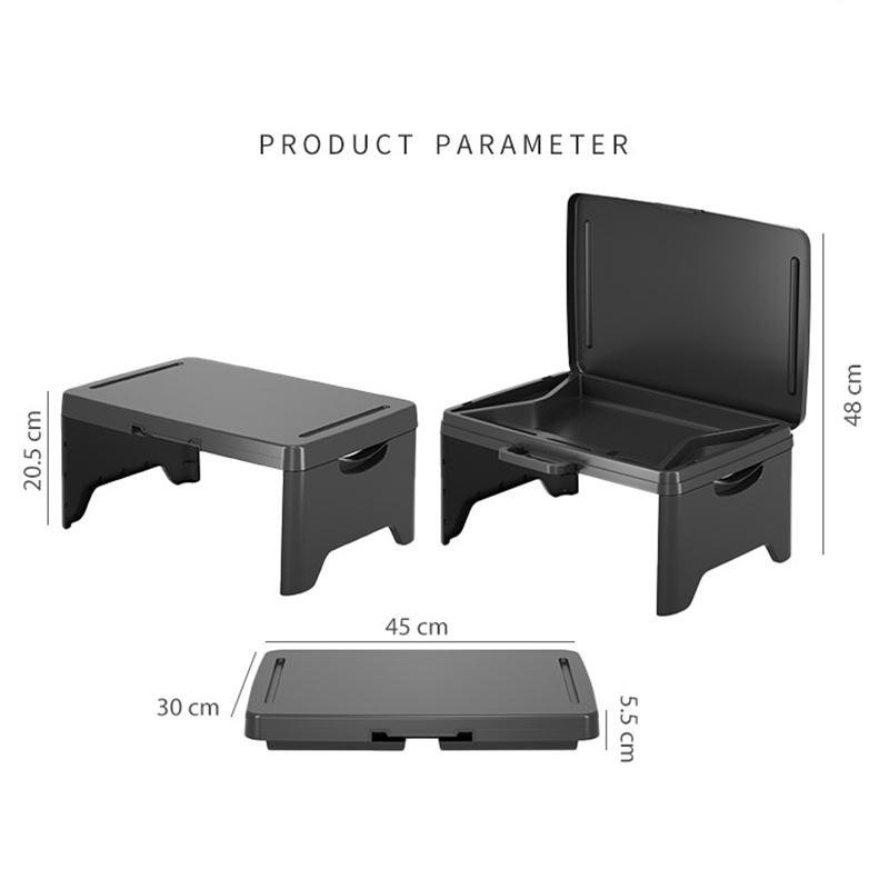 Product Introduction of Portable Laptop Desk Foldable Working Table Notebook Computer Holder Car Living Room Sofa Bed Reading Tools TV Plays Homework 15