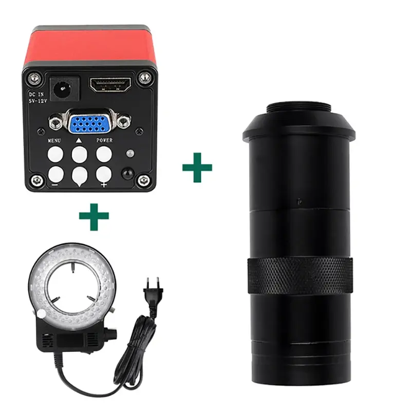 YIZHAN Kamera Mikroskop Industrial 3in1 LED Digital HD Lens 13MP - YZ130 0
