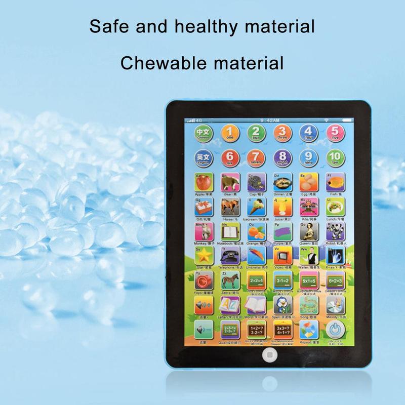 Product Introduction of Tablet For Kids Electronic Learning Toys Portable Ipad Learning Alphabet Educational Learning L6R8 29