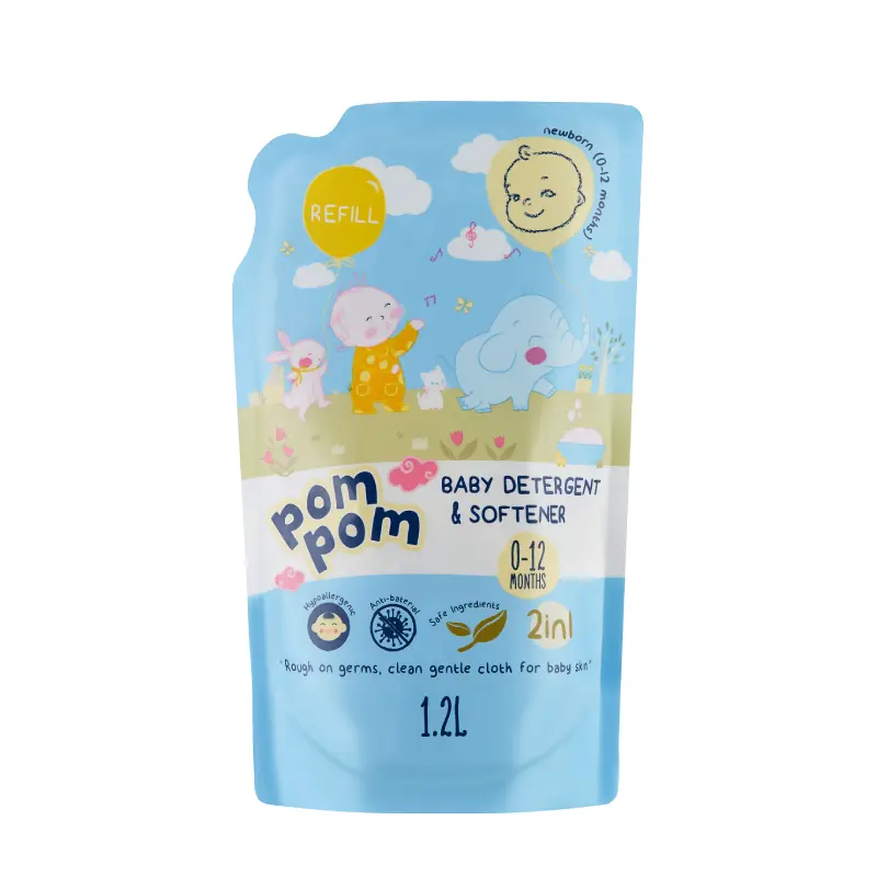 Nước giặt xả Pom Pom Newborn (0-12 tháng) 2