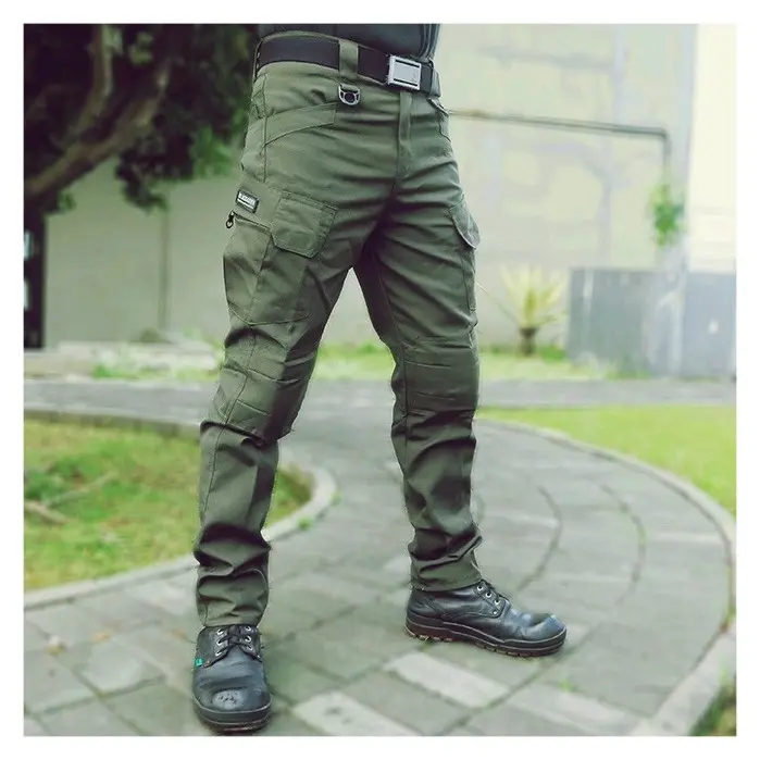Celana Panjang Tactical Hijau Army