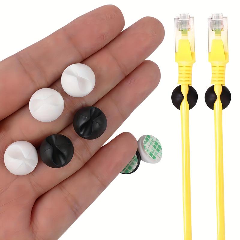 Product Introduction of Kẹp Móc Cáp, 10 / 20 Cái, Kẹp Cáp Dữ Liệu Cáp Để Bàn, Chất Kết Dính, Sử Dụng Nhiều Cảnh, Thích Hợp Cho Gia Đình, Phòng Tắm, Phòng Ngủ, Cửa, Tủ, Văn Phòng Và Xe Hơi, Lưu Trữ Và Sắp Xếp Cáp, Món Quà Hoàn Hảo Cho Sinh Viên Và Người Đam Mê Công Nghệ 14
