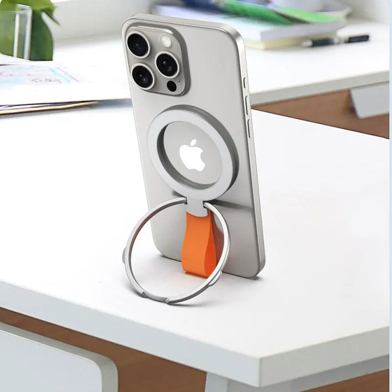Magnetic Phone Grip Holder, Magnetic Phone Holder for MagSafe, Ring Stand Holder, Compatible with iPhone 15 Pro Max Plus iPhone14/13/12 & Android