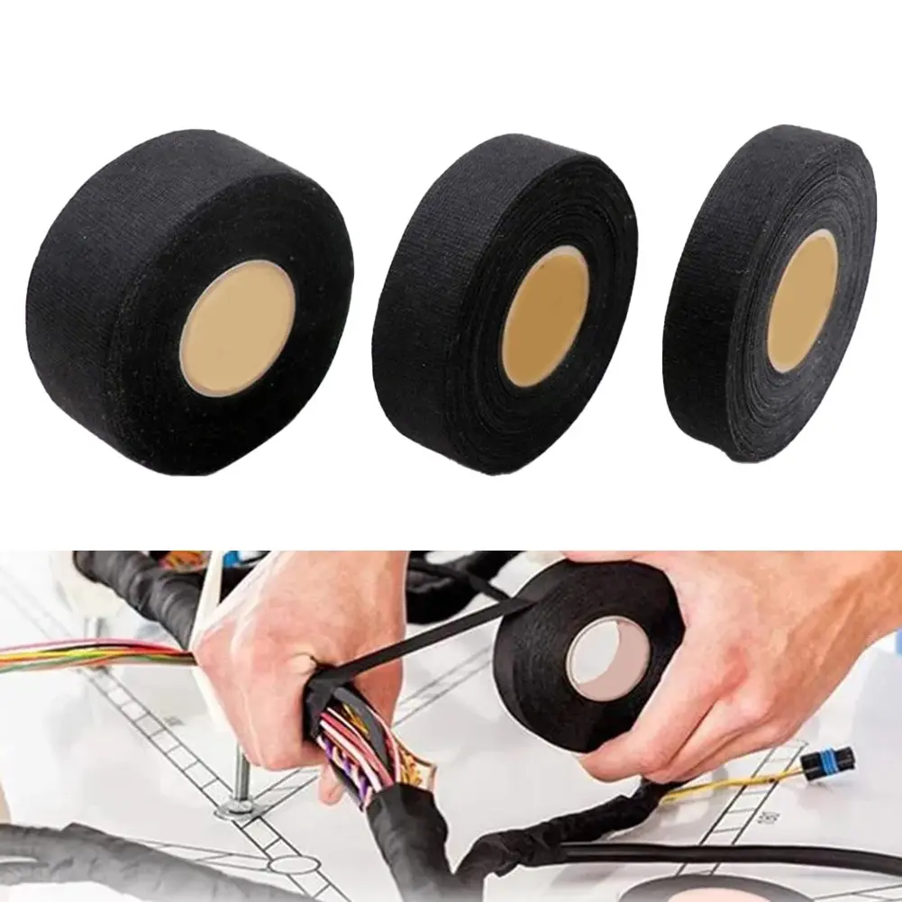 15M Heat-resistant Flame Retardant Tape Car Cable Harness Wiring Protection