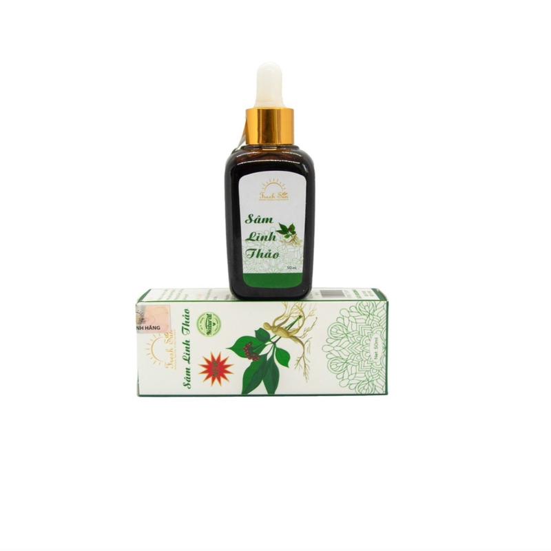 Serrum Sâm Linh Thảo Cho Da Mụn Skincare Làm Đẹp Da