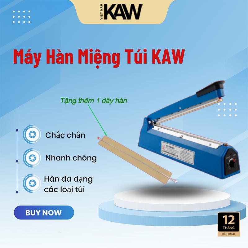 Máy Hàn Miệng Túi KAW Loại 1 Đa Năng Hàn Nhiệt Nhanh Đa Dạng Loại Túi Bảo Quản, Bọc Bán Hàng Tiện Lợi Hút Chân Không máy  hút  chân  không  mini Túi Máy Hàn Miệng