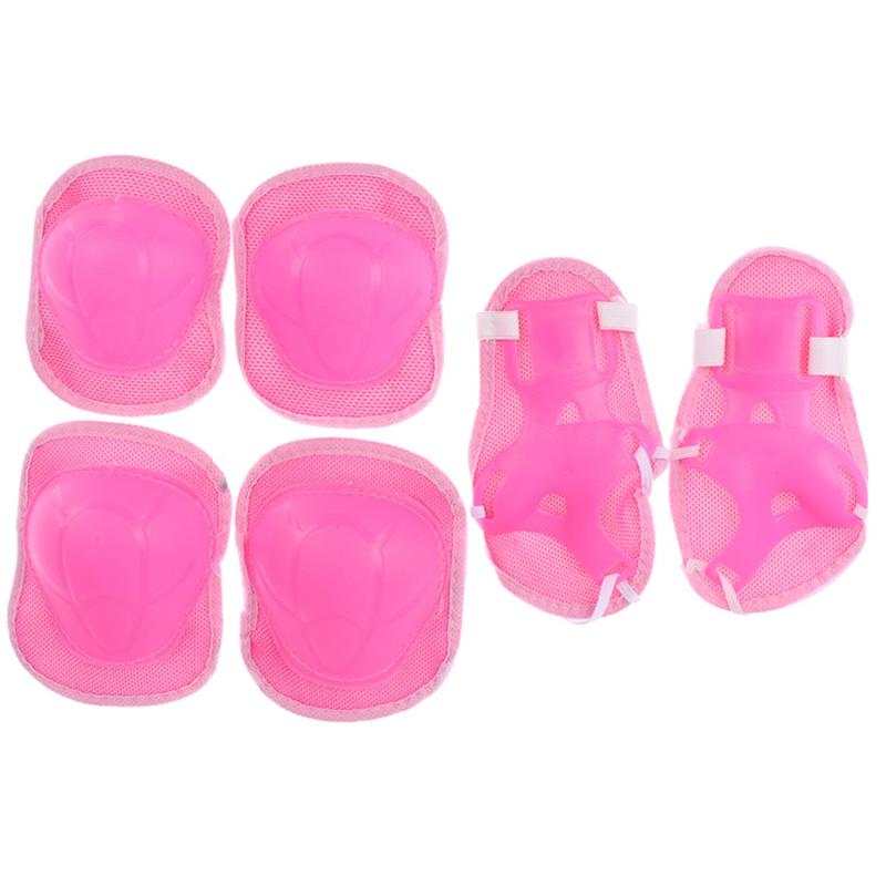 Product Introduction of 6PC/Set Adjustable Cycling For Roller Skating Cycling Skate Protector Gear Outdoor Sports Knee Elbow Pad Sets Kids Knee Protector Safety Guard Skating Protective Gear Set 9