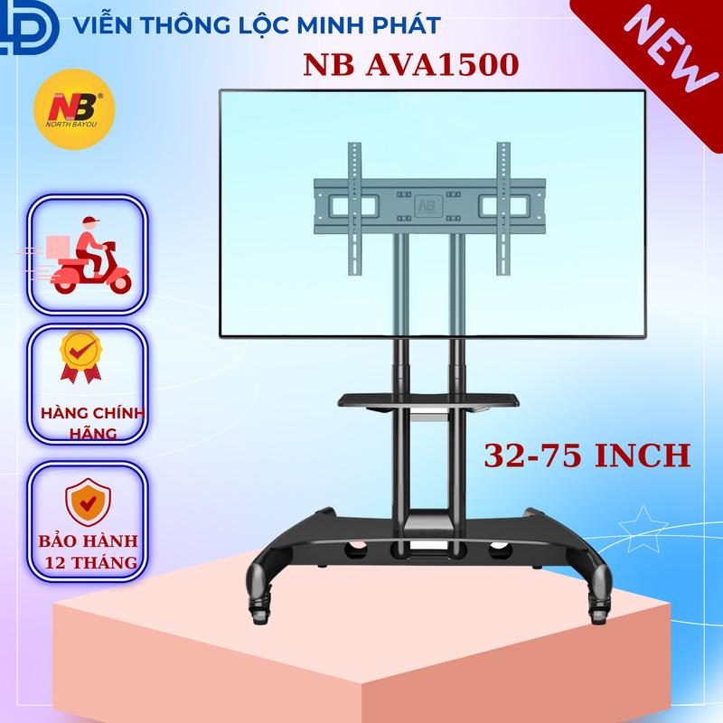 Gía treo TV di động NB AVA1500 Tivi 32- 75 INCH Có Bánh Xe Di Chuyển - Modell mới nhất 2024