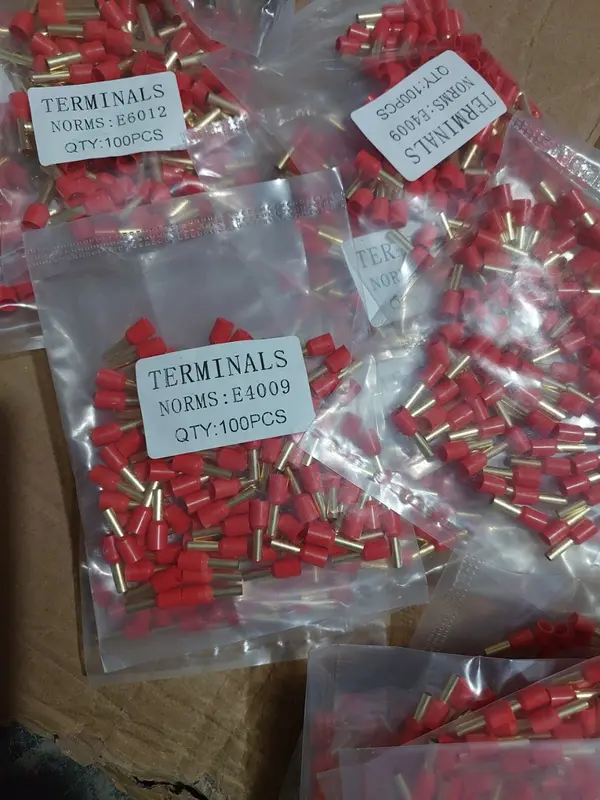 Đầu cốt đồng kim rỗng đầu cos pin rỗng tròn đấu dây điện( cos đồng)có bịch 100 cos và bịch 200 cos 1