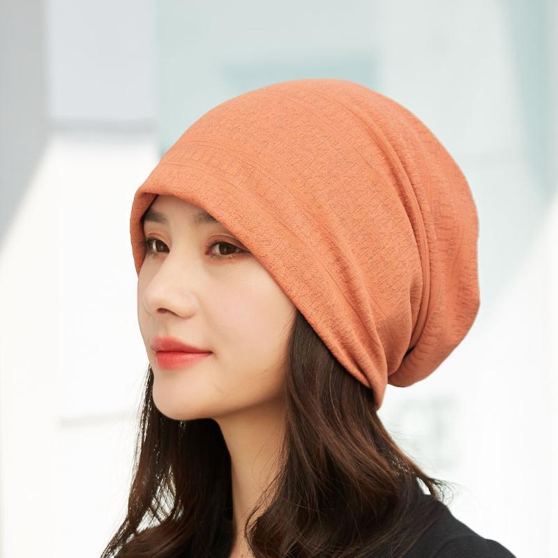 Product Introduction of Summer new Ice Silk pile cap Korean thin fineness cap outdoor Big Head toque cap children 10