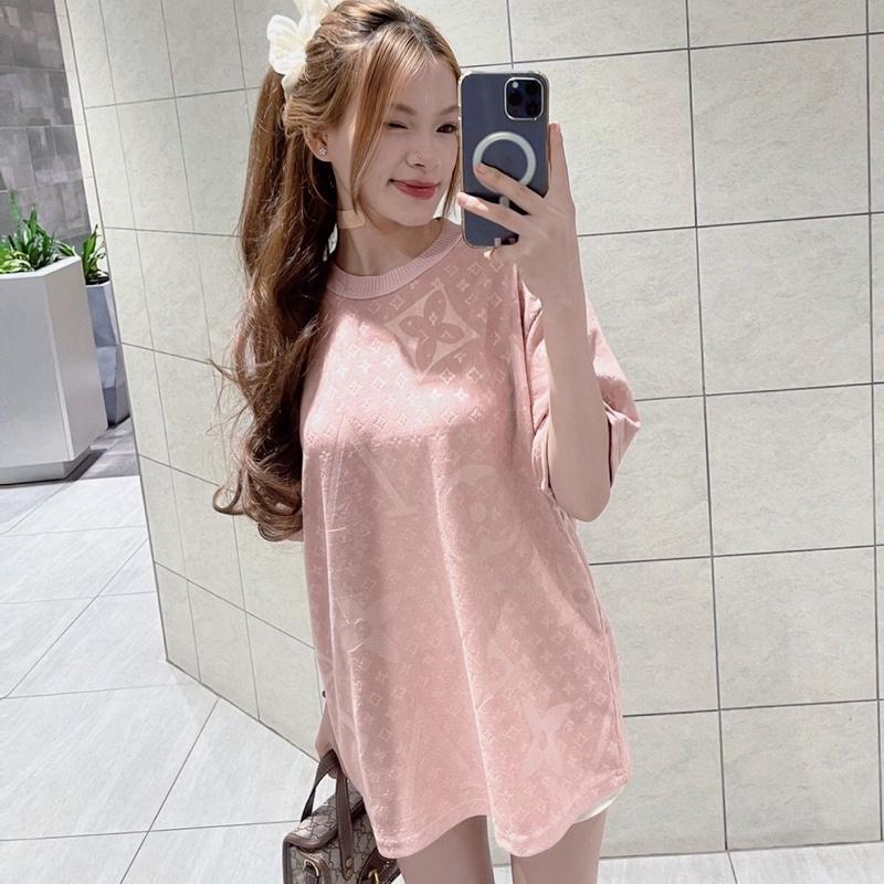 Áo phông Loovee nhung , chất liệu cotton 2c mềm mại 0