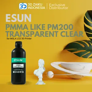 eSUN Resin PMMA Like PM200 Transparent Clear for MSLA LCD 3D Printer