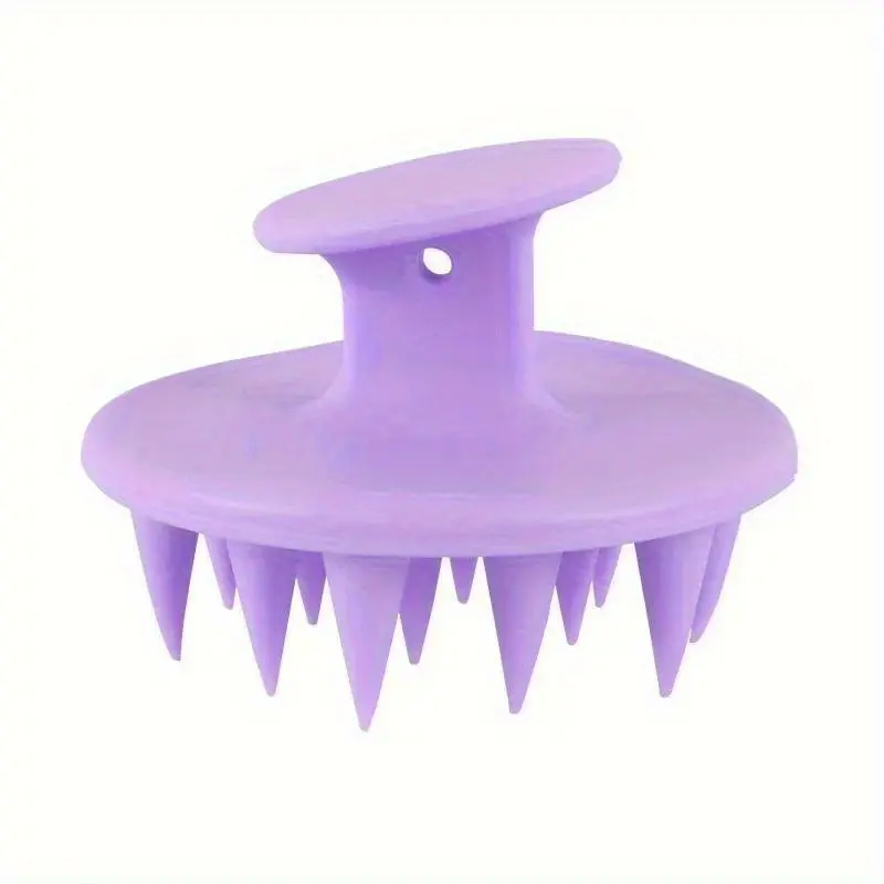 1pc Scalp Hair Massager Shampoo Comb Silicone Shampoo Brush Hair Washing Comb Bath Massage Brush Shower Brush Hair Styling Tools 5