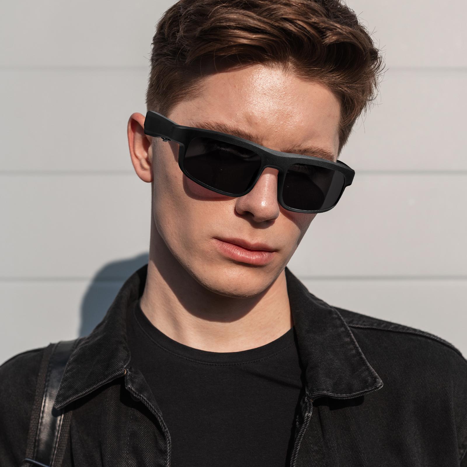 M8 Pro Smart Glasses Bluetooth Sunglasses for Call Music Air Fishing Goggles Camping Hiking Road Driving Eyewear Sport bicycle - Image 4