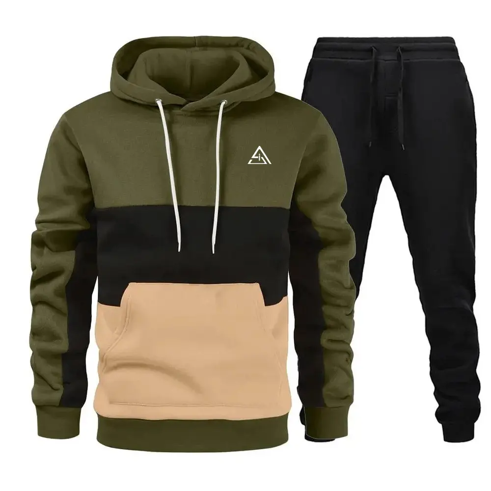 Custom Logo Suit Sweatsuit Sets Tracksuit Men's Sport Jogging Tracksuits Set Plain Tracksuit