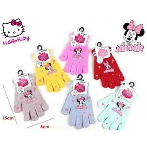 Kaos/Sarung Tangan anak perempuan Full Jari Motif Karakter lucu Umur 7-10 Tahun