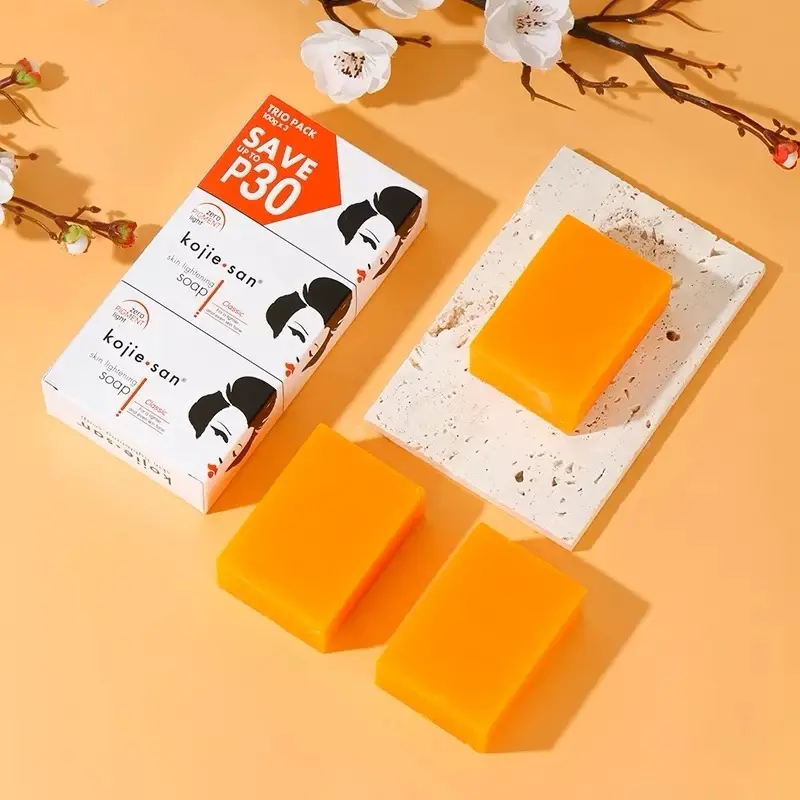 Xà Phòng Axit Kojic, 65g, Xà Phòng Làm Trắng Chính Hãng Loại Bỏ Xà Phòng Rửa Mặt Màu Đen, Thủ Công, Axit Tẩy Trắng, Glycerin, Làm Sạch Sâu, Thích Hợp Cho Da 0