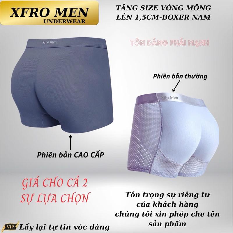Quần Boxzer Nam tôn dáng phái mạnh - Tôn dáng tự nhiên không dấu vết..thêm phần lịch lãm cho nam giới sịp ( Tuỳ Chọn 2 Phiên bản )