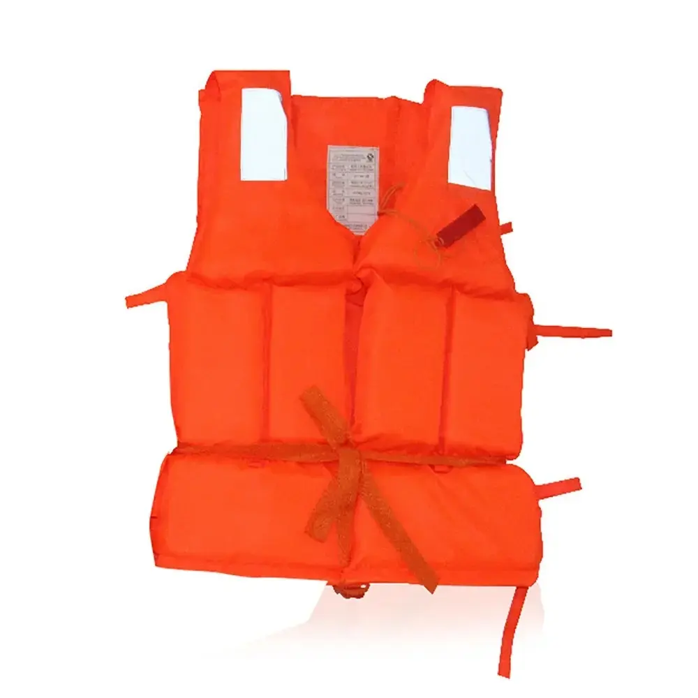 Adult Orange Life Jacket Vest Outdoor Swimming Sailing Drifting Surfing Boating Water Sports Safety Vest Survival  Accessory