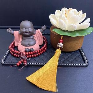 Bình Mộc Liên Hoa Trang Trí Taplo Xe Ô Tô Tinh  Cao Cấp - Phụ Kiện Trang Trí Xe Hơi-Decor Trang Trí Tượng Phật Nội Thất