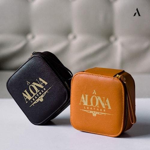 Pouch Make Up Alona Kulit Sintetis - Shop | Tokopedia