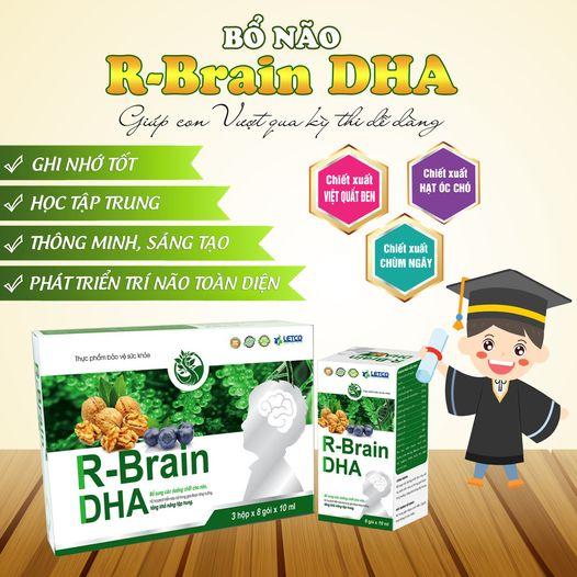 Bổ Não Trẻ Em R-Brain DHA [24gói] -Tăng Cường Trí Thông Minh, Trí Nhớ Và Khả Năng Tập Trung Cho Bé 4