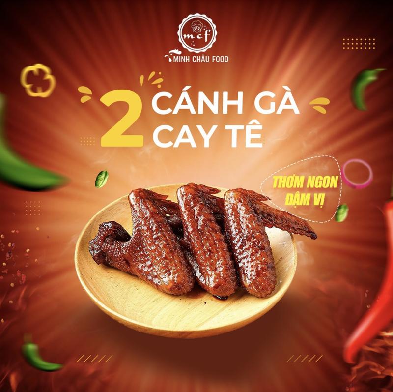   Live sale  2 Cánh gà sấy khô ăn liền 100g đồ ăn liền đã nấu chín đồ ăn nhẹ ăn liền cánh gà cay chân không Chua Snack Food Ăn Vặt Thức Ăn 