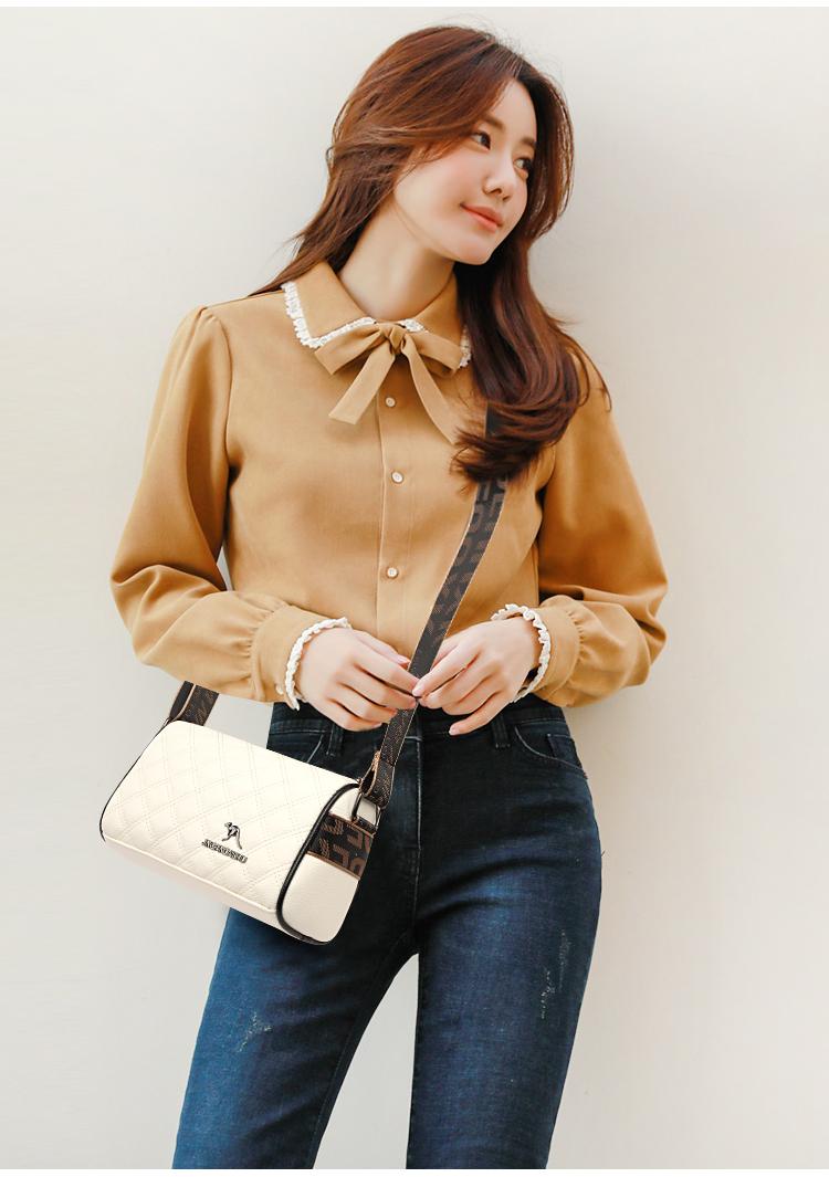 Product Introduction of Ramadan Gift Fashion Girls Texture Embroidery Thread Small Bag Large Capacity Wear-Resistant Broadband Cylinder Small Bag 16