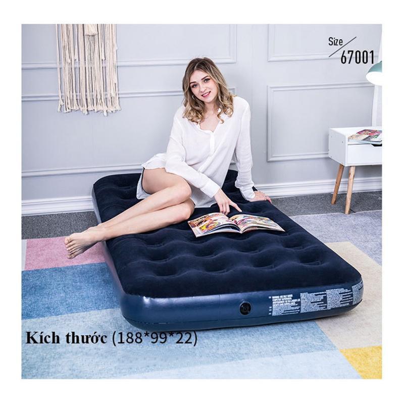 Nệm Hơi Đệm Hơi Cao Cấp Bestway - Đệm Đơn Kèm Bơm + Miếng Vá