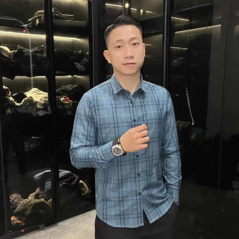 Product Introduction of Sơmi kẻ ô k01 của nhà DUMIMAN Áo Menswear 4