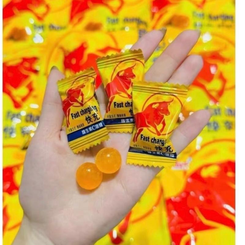 Kẹo Ngậm Bò Húc Jintian Gói 320g Candy Ăn Vặt 1