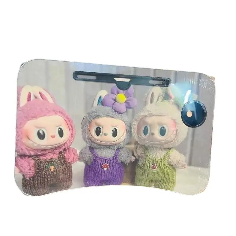 BÀN HỌC GẤP GỌN LABUBU KUROMI CÓ KHE CẮM ĐIỆN THOẠI KHAY ĐỰNG NƯỚC xếp bàn  học