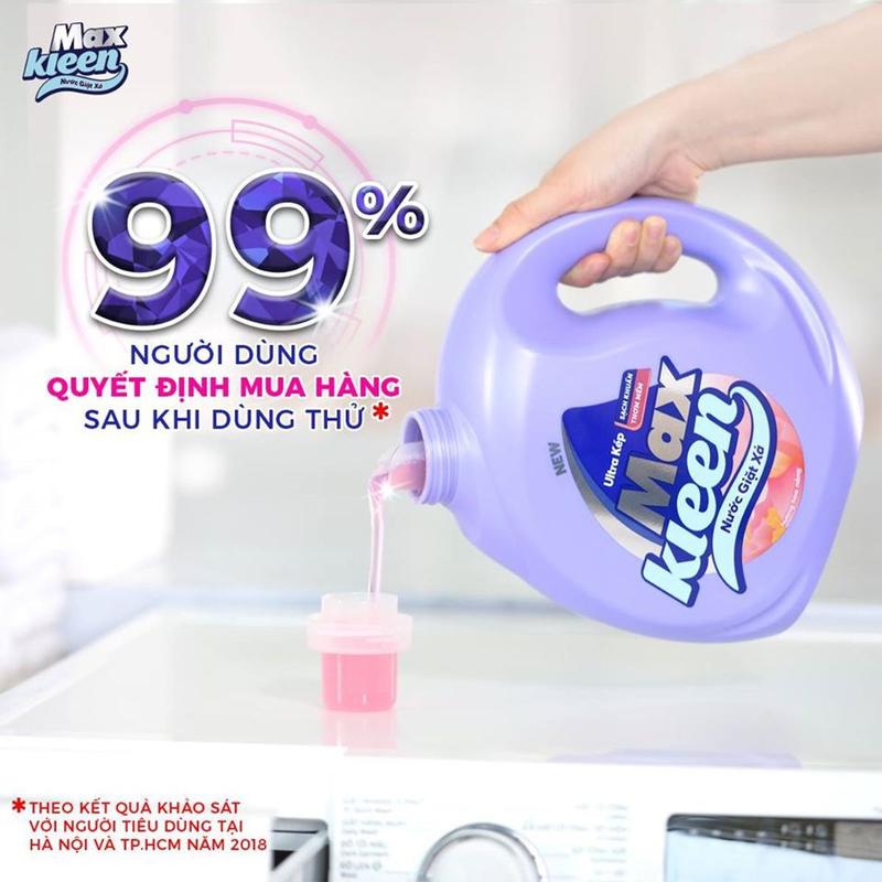 Product Introduction of Túi Nước Giặt Xả Maxkleen 3.8kg (MỚI) 25