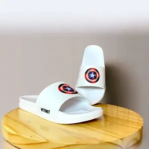 WITKNOT Kids Sandal Slop Anak Avengers Theme